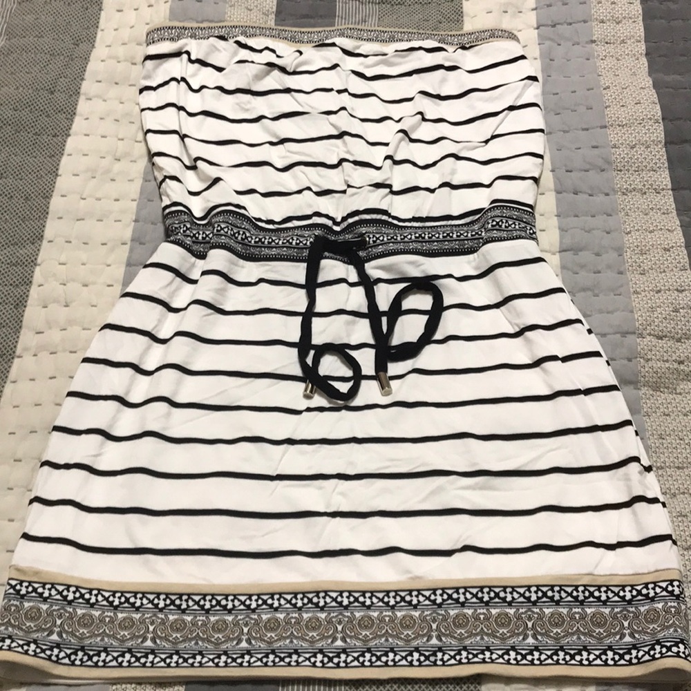 Tube top dress